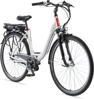 Telefunken City E-Bike für Damen und Herren | Elektrofahrrad 28 Zoll | Mittelmotor 250 W | 7-Gang Nabenschaltung | 468 Wh Li-Ion Akku | EBike Pedelec