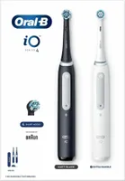 Oral-B iO4 Duo Matt Schwarz/W Elektrische Zahnbürste