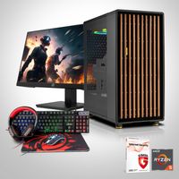 Memory PC Gaming-PC (24", AMD Ryzen 5 5600G, RTX 3060 12GB, 16 GB RAM, 500 GB M.2 SSD)