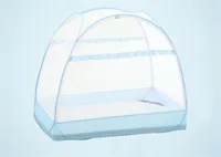 Pop-up-Moskitonetz für Doppelbett, große tragbare Zelt Reise Doppeltür  Reißverschluss Bettnetz, einfache Installation, feines Netz