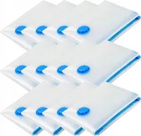 Set 12 Stück Kleiderbeutel Organizer vakuum wasserdicht für Kleiderschrank