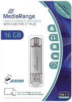 MediaRange MR935 USB Stick 3.1 Kombo-Speicherstick, mit USB Type-C™ Stecker - 16 GM