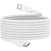 Belkin geflochtenes USB-C/USB-C Kabel 100W 3m weiß  CAB014bt3MWH