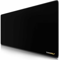 Titanwolf Gaming Mauspad, XXL Speed Gaming Mousepad / Extragroße Fläche von 900 x 400mm, Alpha Wrist