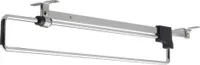 30cm Kleiderbügelhalter ausziehbar bis 55 cm | ausziehbare Kleiderstange für Schrank | Kleiderbügelauszug zum Schrauben | platzsparende Kleiderstange für Kleiderbügel & Hosenbügel | Schrankzubehör