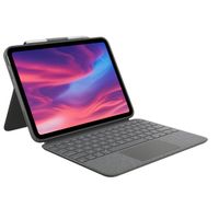 Logitech Combo Touch - Tastatur und Foliohuelle, mit Trackpad, hintergrundbeleuchtet, Apple Smart | 920-011437