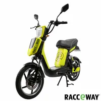 Elektroskútr RACCEWAY® E-BABETA®, zelená-metalíza