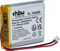 vhbw Akku kompatibel mit Fatboy Transloetje, Edison the petit Tischlampe, Nachttischlampe (1600 mAh, 3,7 V, Li-Polymer)