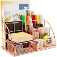 Aufbewahrungsbox Schreibtisch Organizer, Büro Organizer mit Schublade