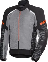 FLM Ram Air Textiljacke schwarz/grau M