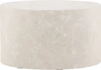 York Couchtisch Ø80 cm beige.