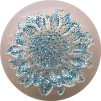 Silikonform Blumenspiegelform DIY Handwerk Schmuck Anhänger Epoxidharz Werkzeug-1#