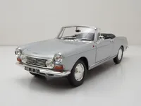 Norev 184835 Peugeot 404 Cabrio 1967 silber 1:18