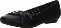 s.Oliver Damen Ballerina in Schwarz, Größe 36