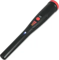 vidaXL Wykrywacz metali Pinpointer czarno-czerwony