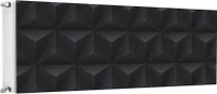 Magnet Heizkörperverkleidung Heizkörperabdeckung Heizung 160x60 cm Schwarz