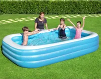 Ankonbej Bestway Aufblasbarer Swimmingpool 305x183x56 cm