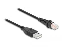 Delock 90598 - Kabel USB - Czarny - USB A - RJ-45 - Prosty - Kabel prosty