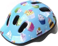 Meteor bezpečnostná prilba, detská prilba, cyklistická prilba, kolieskové korčule, MV6-2 prilba detská cyklistická prilba prilba, veľkosť S 48-52 cm Muffins