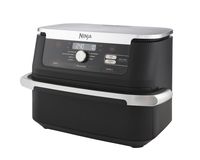 Ninja AF500EU Fritteuse Doppel 10,4 l Eigenständig 2470 W Heißluftfritteuse Schwarz, Edelstahl