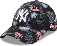 New Era 9Forty Damen Cap - FLORAL New York Yankees schwarz