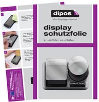 2x DJI Osmo Action Schutzfolie klar Displayschutzfolie Folie Display Schutz