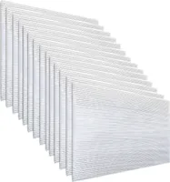 EINFEBEN 14x Polycarbonat Hohlkammerstegplatten Garten- & Gewächshaus-Zubehör (60.5 x 121cm) 4mm ,10,25 m² Doppelstegplatte fuer Gewaechshaus, Garten Treibhaus Ersatzplatten