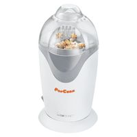 Popcornovač Clatronic PM 3635 biely / rýchla príprava / vrátane porciovacej misky / zábava na párty / kalorický