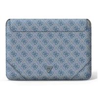 Guess 4G Uptown Triangle Logo Sleeve - Pouzdro na notebook 16" (modré)