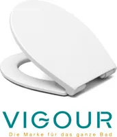 VIGOUR One WC-Sitz mit Absenkautomatik, weiß
