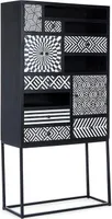 Highboard Janesh 90 x 180 x 35 cm Mangoholz