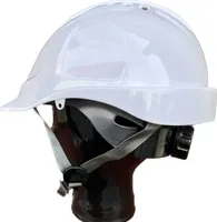 THOR Bauarbeiterhelm 4-pkt weiß WHITE