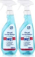 Dr. Becher Glas und Interieur Reiniger 750ml - Reinigt streifenlos (2er Pack)