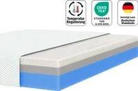 Zinus Komfortschaummatratze 140x200cm - Matratze mit AirFlow Memory Foam - Höhe 25cm - Härtegrad H3-H4 - Ergonomisches Schlafen - Standard 100
