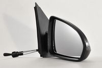 Johns, Vonkajšie spätné zrkadlo je vhodné pre Smart Fortwo 451 01/07- pravá strana spolujazdca. čierne