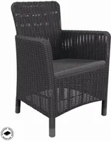 Záhradné kreslo Keter Trenton Graphite Grey