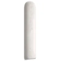 Muralo Polsterpaneel ovales WANDPOLSTER Wandkissen Bettkopfteil Wandpaneel Creme 20 cm x 100 cm