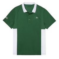 Lacoste Sport Tennis Polo Shirt Herren Weiß Grün 