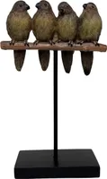 Vogelstange Schmuckständer in braun