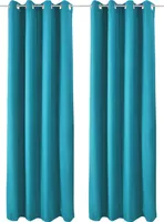 2er Set Ösenschal Amelie Luna thermo 140x245 cm