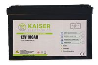 LiFePO4 Akku 100Ah 12,8V mit Batterie Management Lithiumbatterie Bluetooth