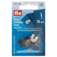 Hosenhaken und Stege ST schwarz 12 mm