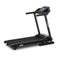 Běžecký pás Elektrický fitness stroj LCD displej Skládací 12 km/h 120kg Domácí trenér