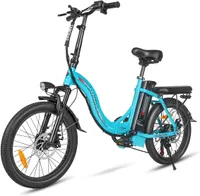SAMEBIKE 250W E Bike Elektrofahrrad 20" Fat Tire E-Fahrrad klapprad 36V/12Ah Akku,Max.Reichweite bis zu 35-70km, Off-Road Mountainbike City EBike