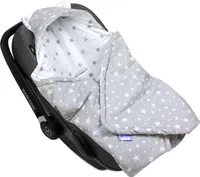 Grey Stars Decke für Kindersitz