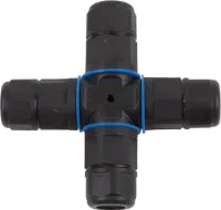 Kabelverbinder X-Verbinder - Garten - IP68 - 230V - wasserdicht bis 1m - 3 polig