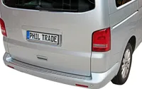 LADEKANTENSCHUTZ Edelstahl MATT Leiste Schutz für VW T5 ab 2003- / T6 ab 2015-