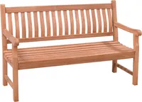 4 Sitzer Gartenbank PATRICK 200 cm Sitzbank Bank Gartenmöbel Garten Teakholz