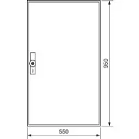 Hager Zählerschr.,univ. Z,950x550x205mm,SKII ZB22W