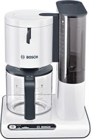 BOSCH Kaffeeautomat Styline TKA 8011 weiß/anthrazit